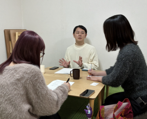 関係者へのヒアリングを通じて、団体の方の想いや課題への理解を深めました。